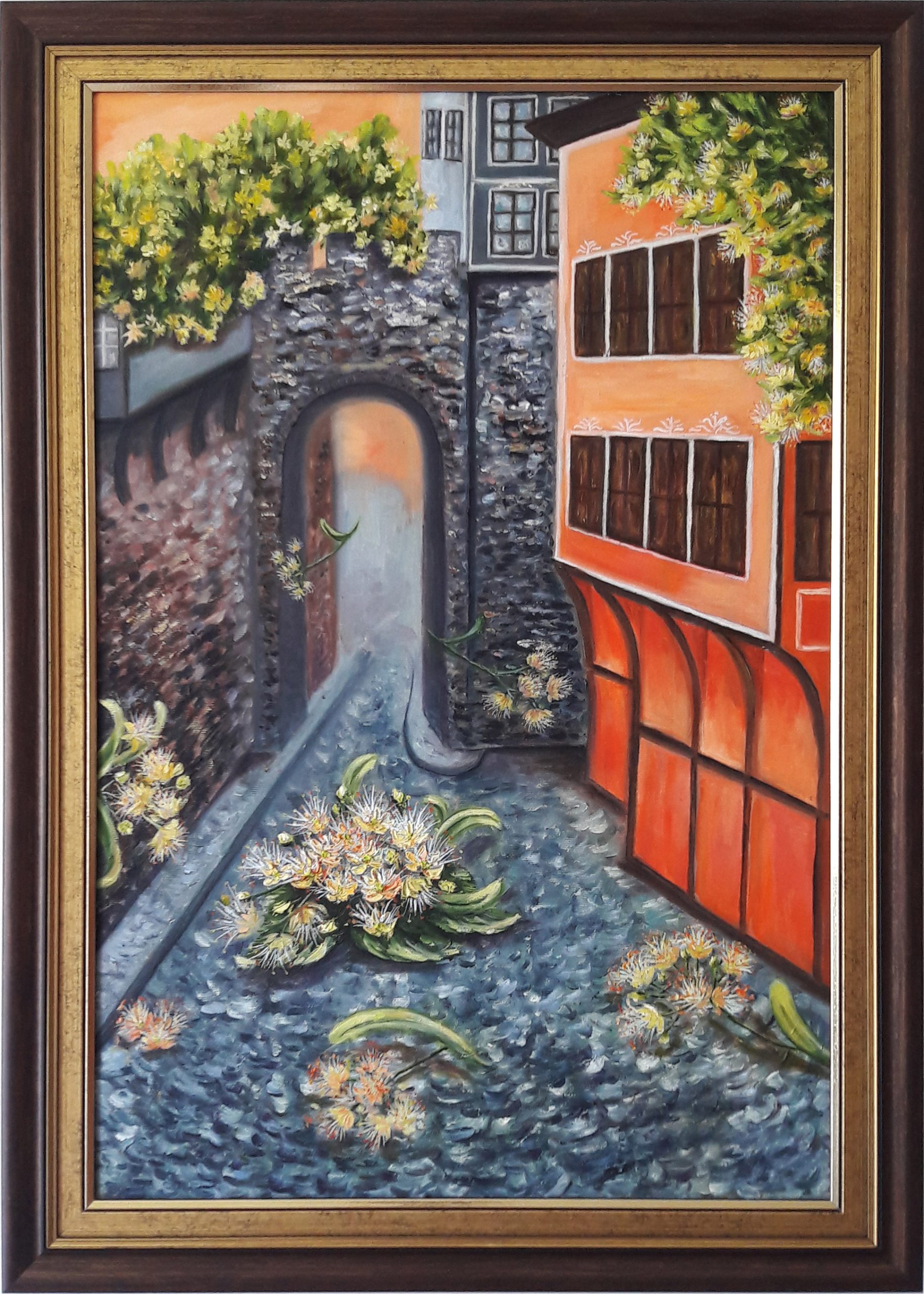 GRADIĆ U CVASTIMA LIPE, 60x40cm
