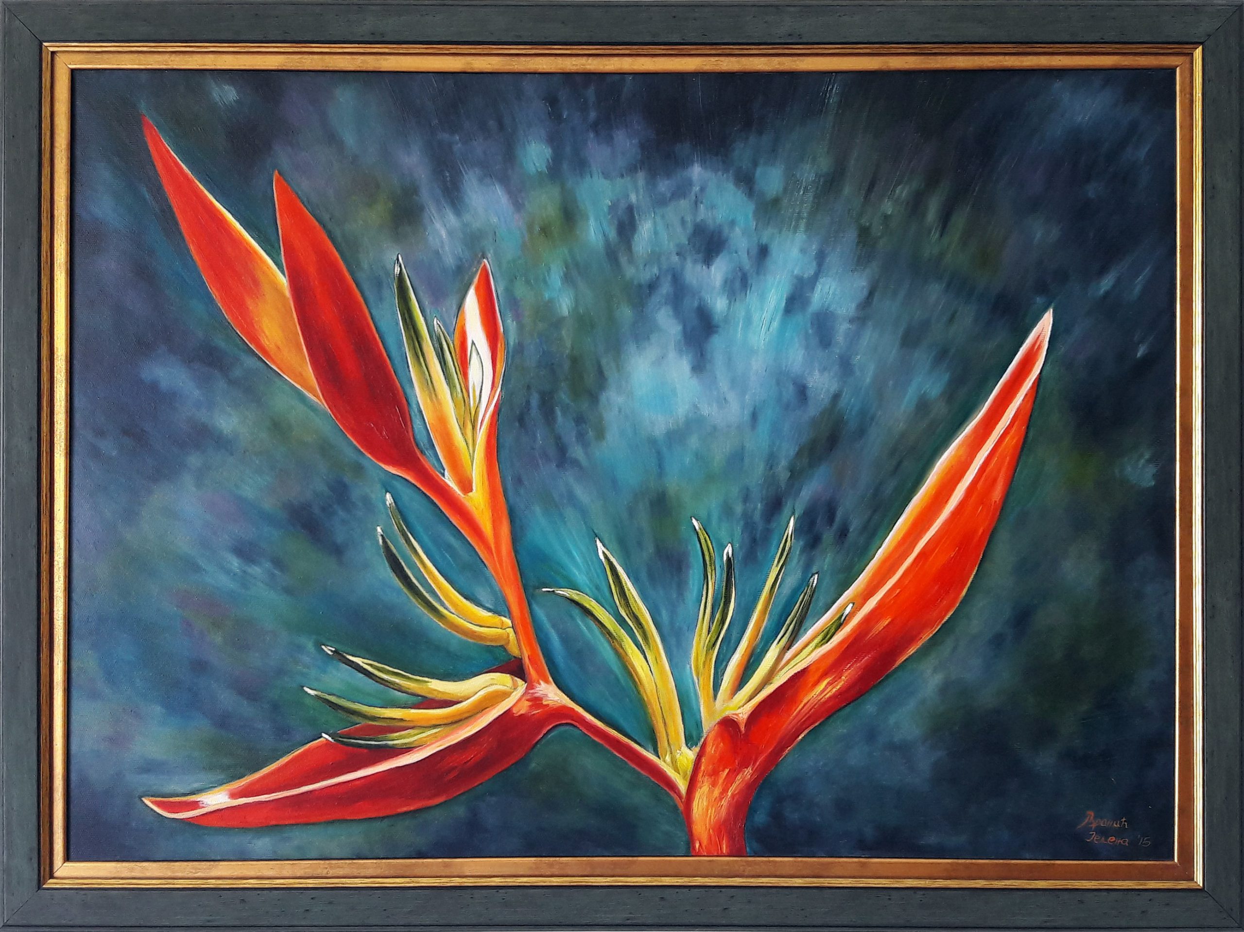 NEBESKI ŽAR, 50x70cm
