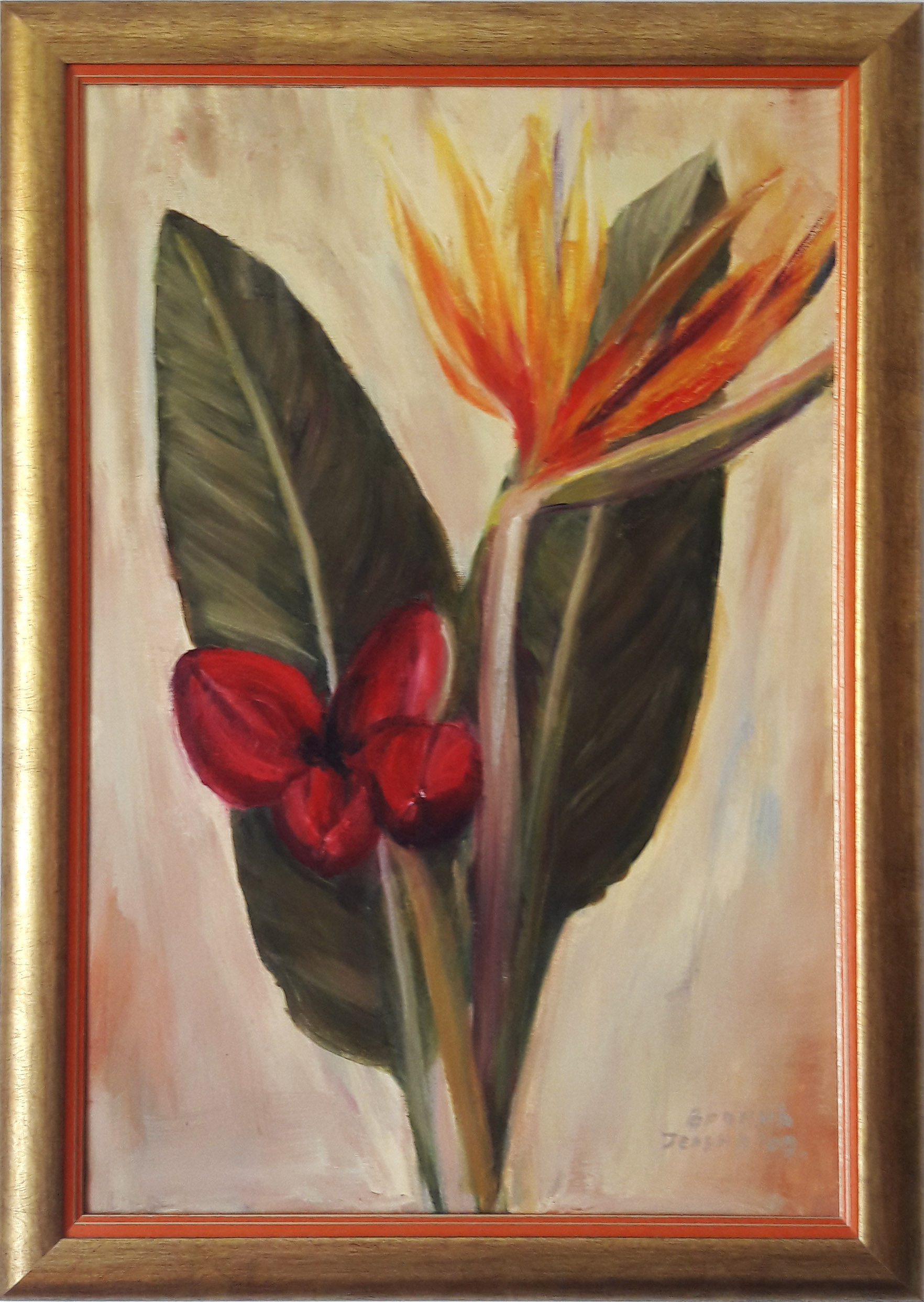 RAJSKA PTICA, 60x45cm
