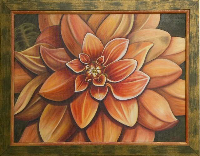 U SRCU GEORGINE, 45x50 cm
