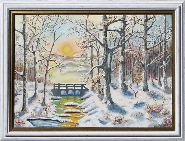 ZIMSKA BAJKA, 50x70 cm
