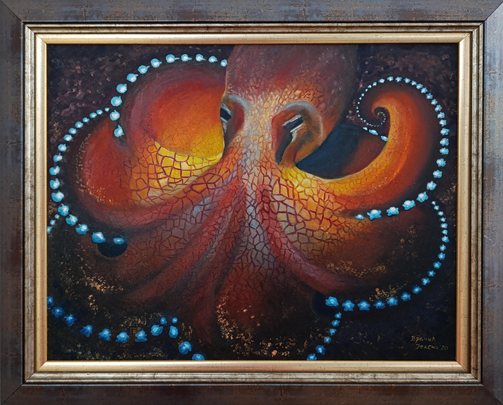 Diva sa Maldiva 45x50 cm