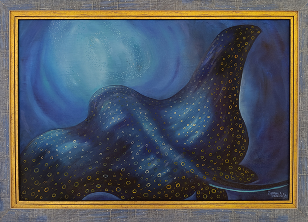 Karibska dama 40x60cm