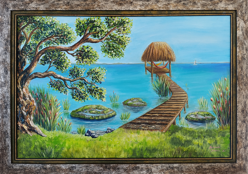 Meksički Maldivi 45x50 cm