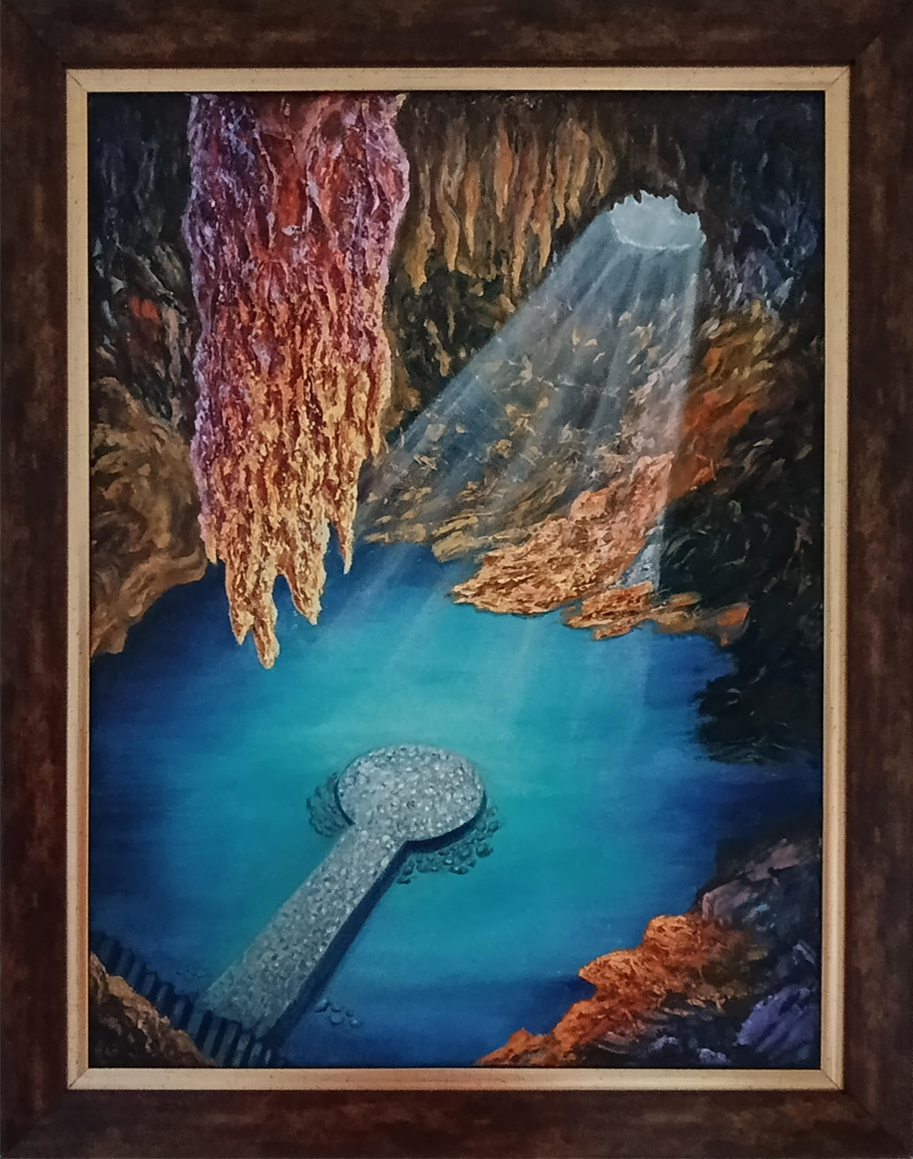 Pećinska cenota 60x45cm