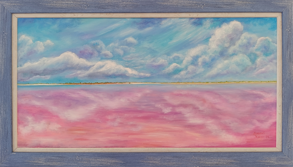 Ružičasto jezero 30x60cm