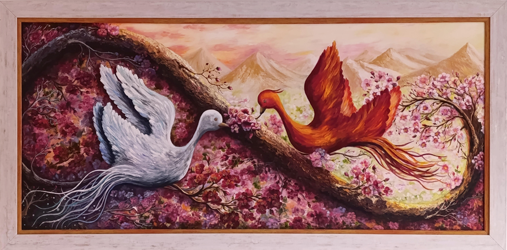 Srodne duše 100x45cm